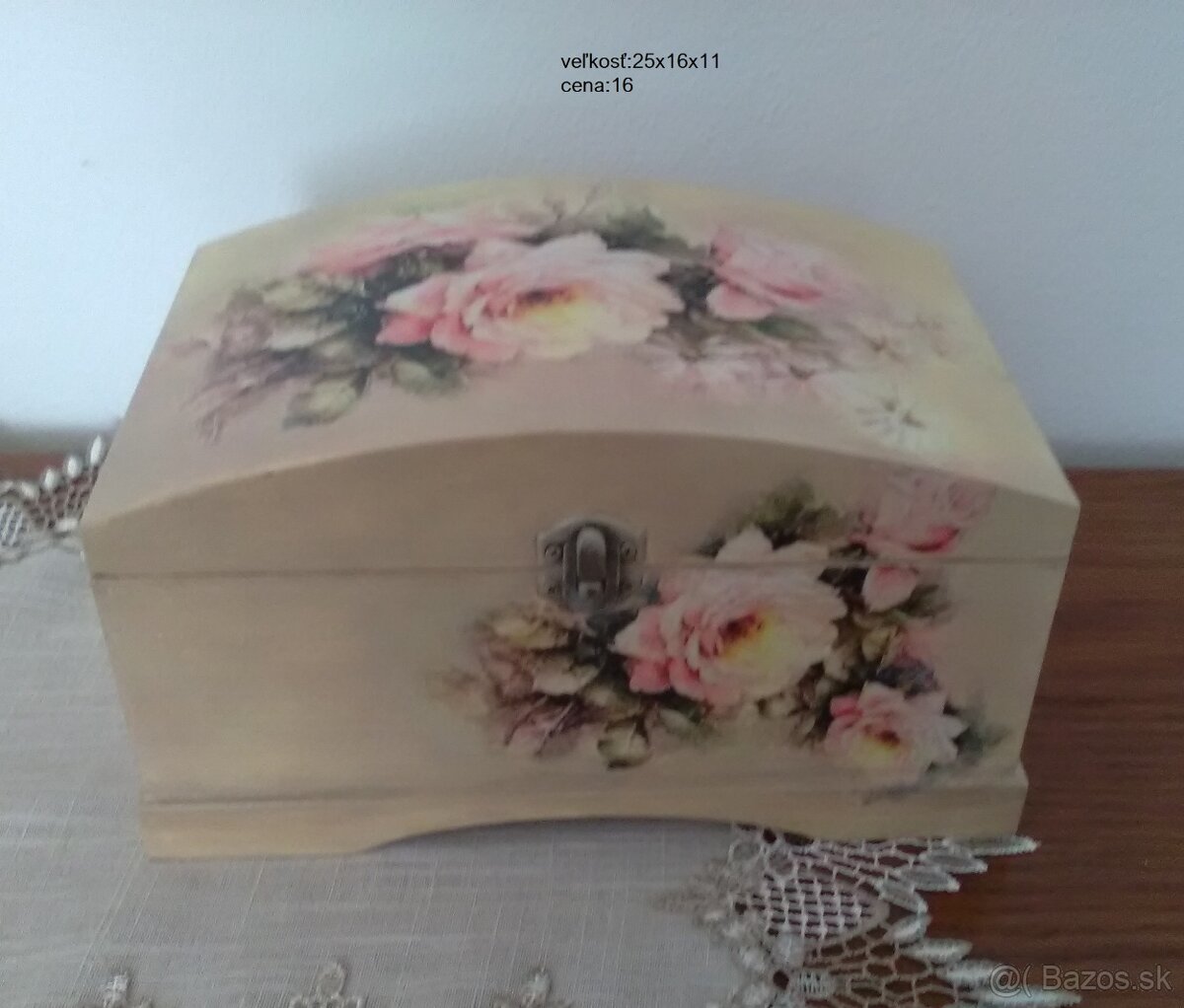 Šperkovnica-dekoračná škatulka - 3