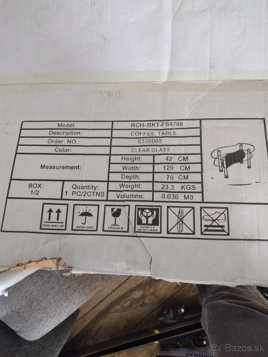 Sklený konferencny stolik - 3