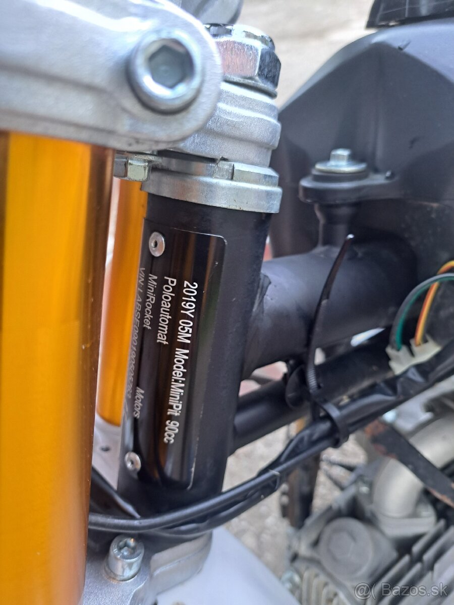 Detská motorka, minirocket motors 90
