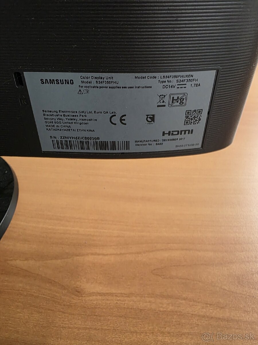 SAMSUNG LS24F350FHU - 3