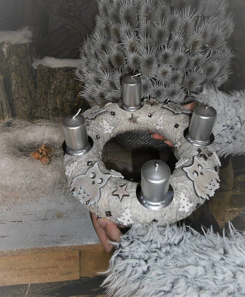 adventný veniec: - 3