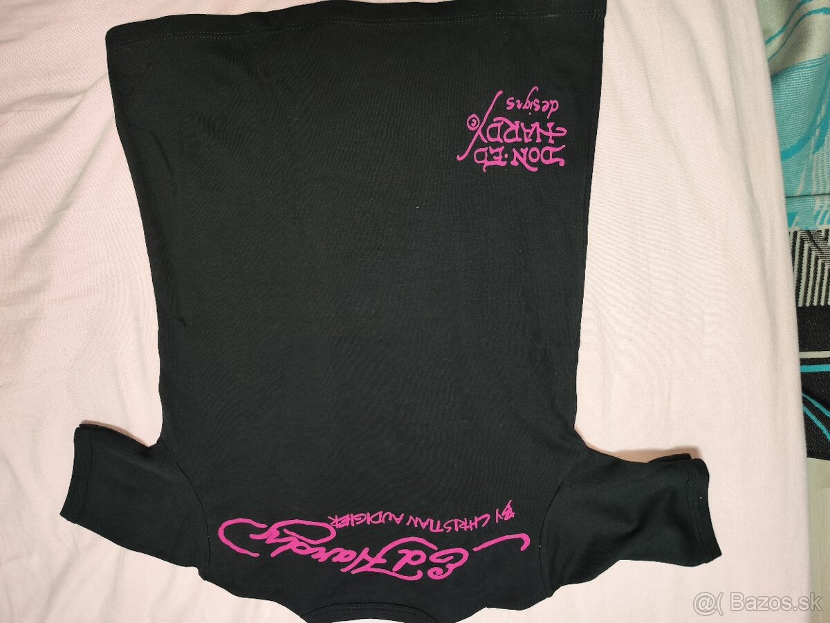 Nové čierne tričko detské 152 Ed Hard - 3