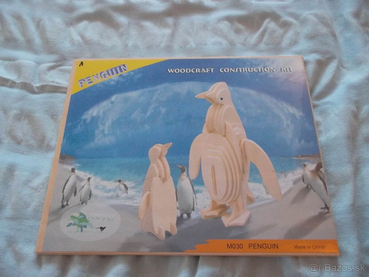 Predám 3D PUZZLE Zvieratá 02 - 3