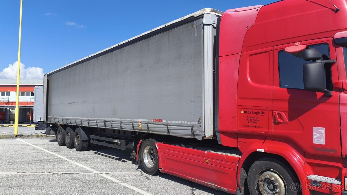 Scania R490 + Kogel Mulda light náves - 3