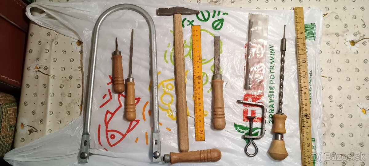 Retro lupienkova pila so sadou na vyrezavanie - 3