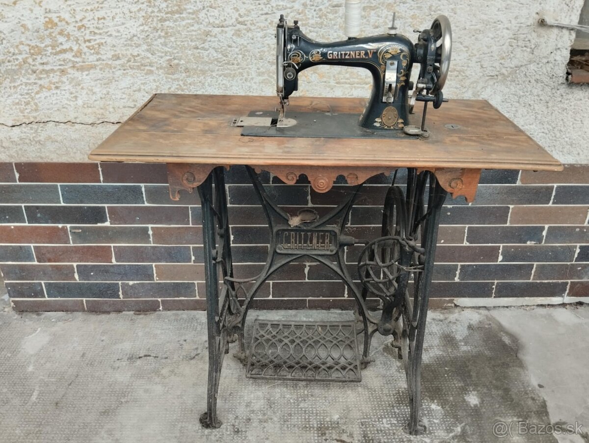 šijací stroj Gritzner - 3