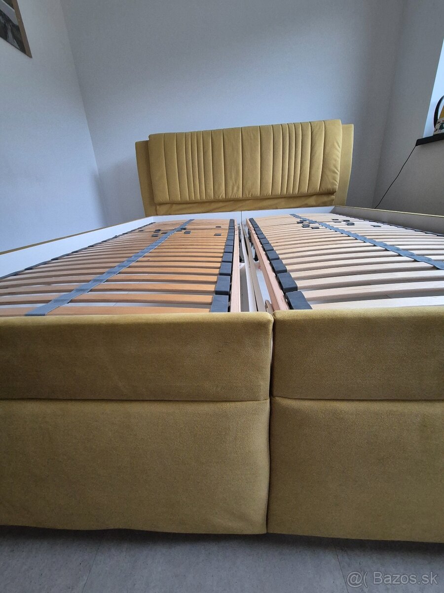 Predám manželskú posteľ 160x200 - 3