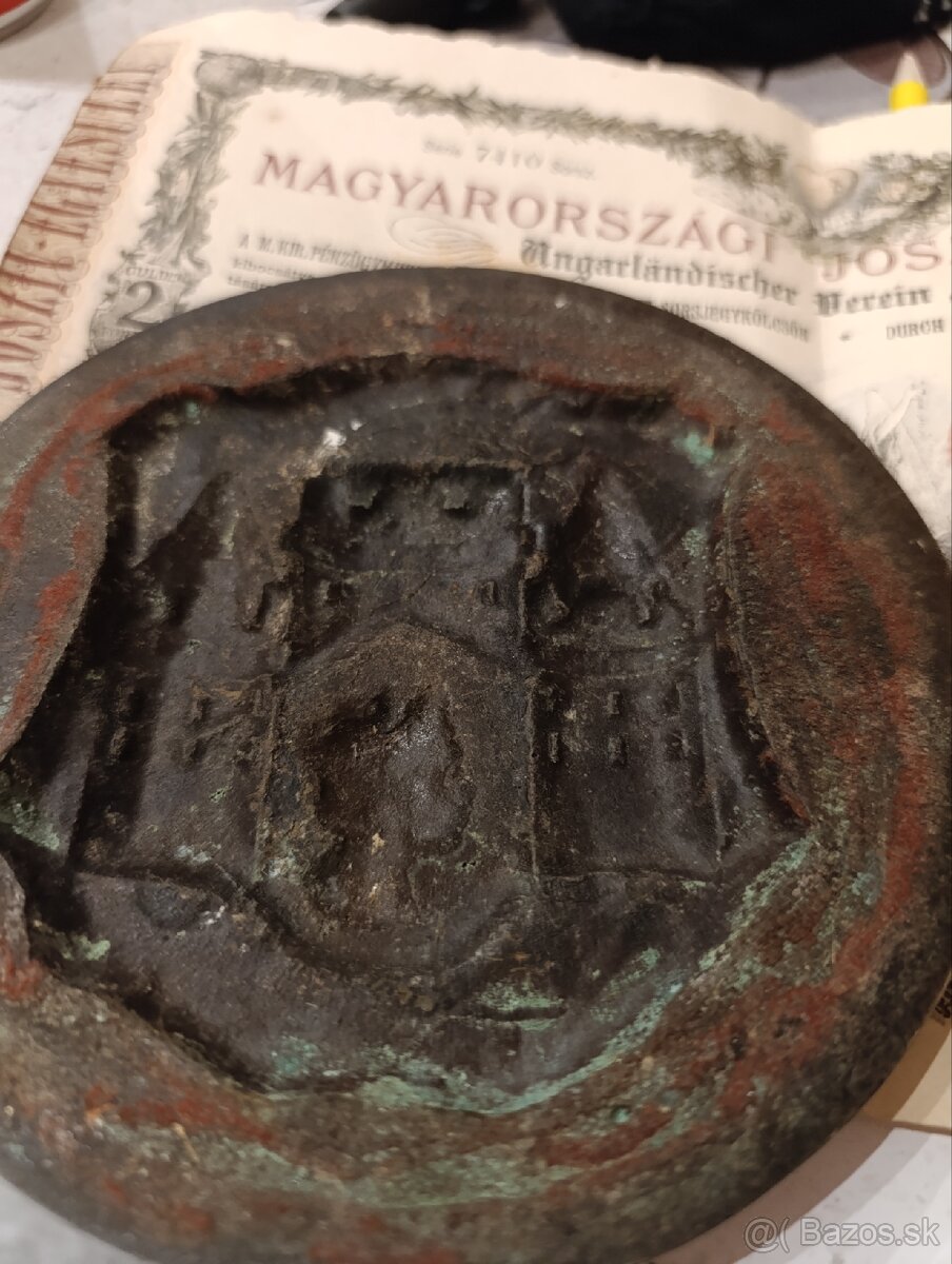 Starý bronzový odliatok (1900–1950) - 3