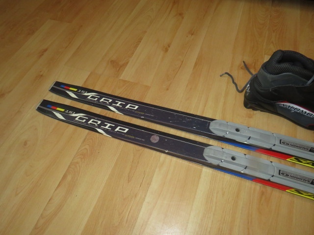Predam bezkovy set,salomon,151 cm,SNS,c.36,supiny - 3