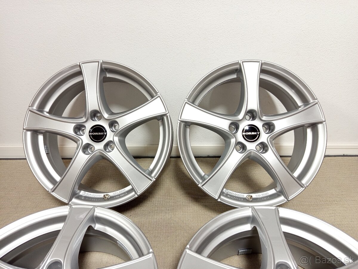Alu disky Borbet R17 5x112 Et41 6.5J Škoda Seat Audi Volkswa - 3