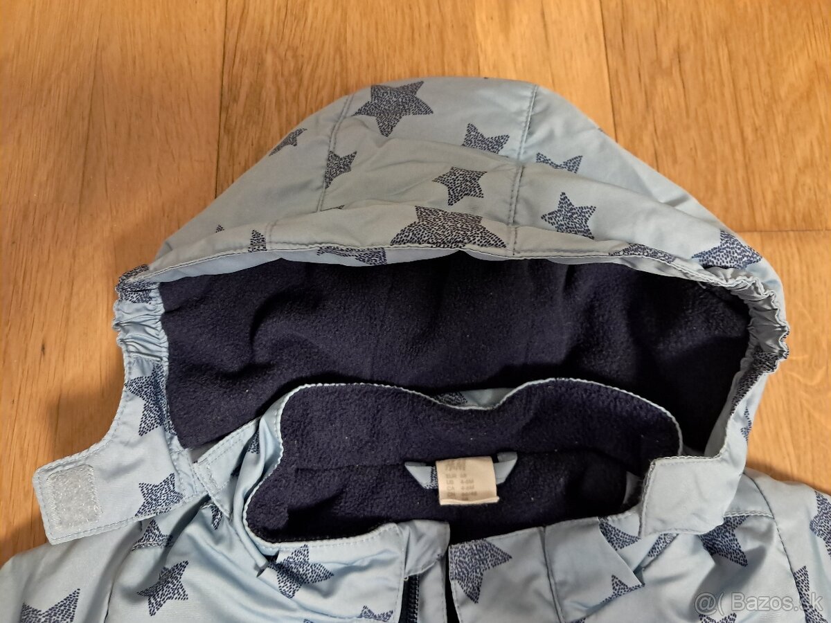 Zimna bunda - modrá 68 - 3