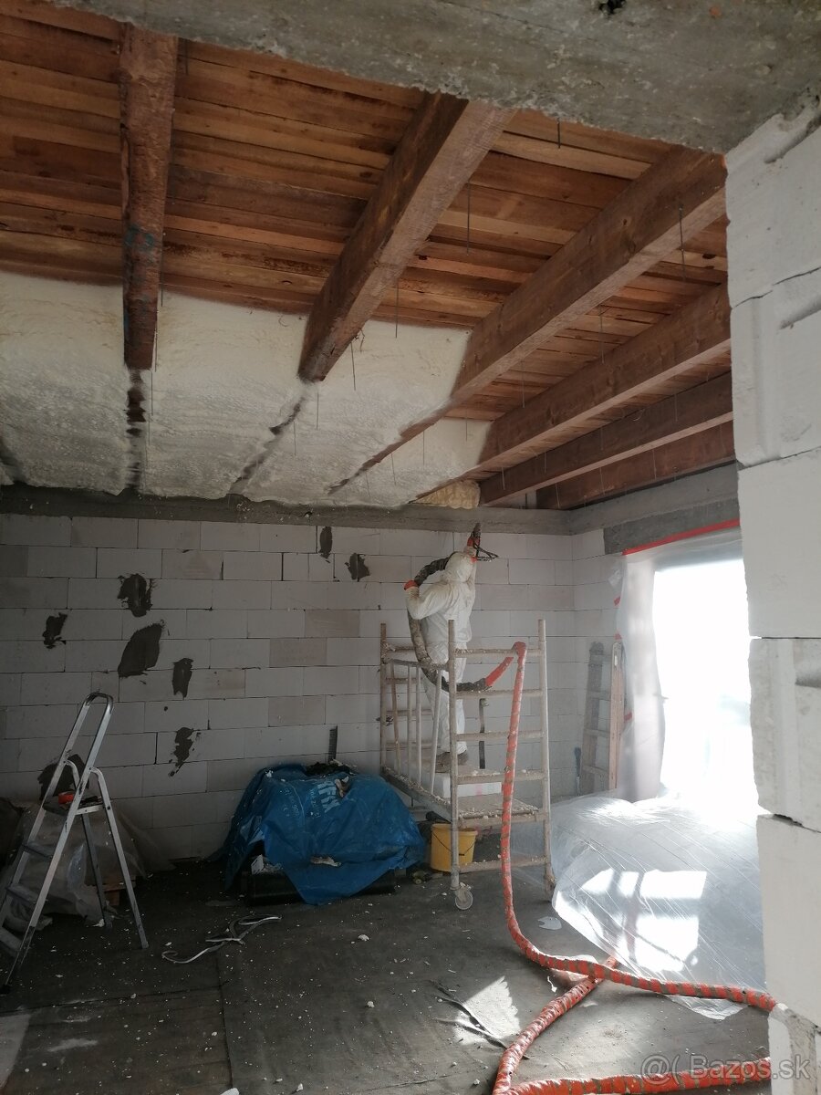 Striekanie izolácia Pur112 - 3