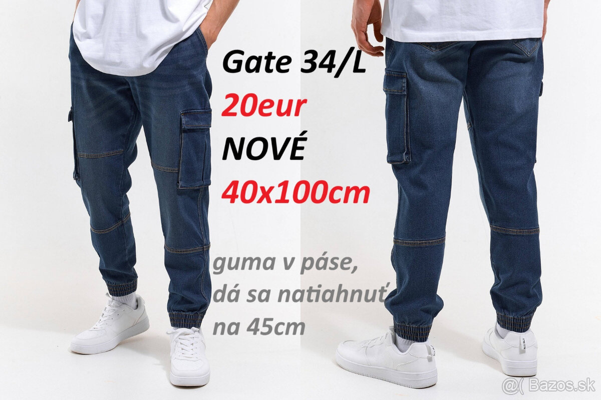 Riflové kapsáče a Riflové joggery Gate, Rifle Horsefeathers - 3