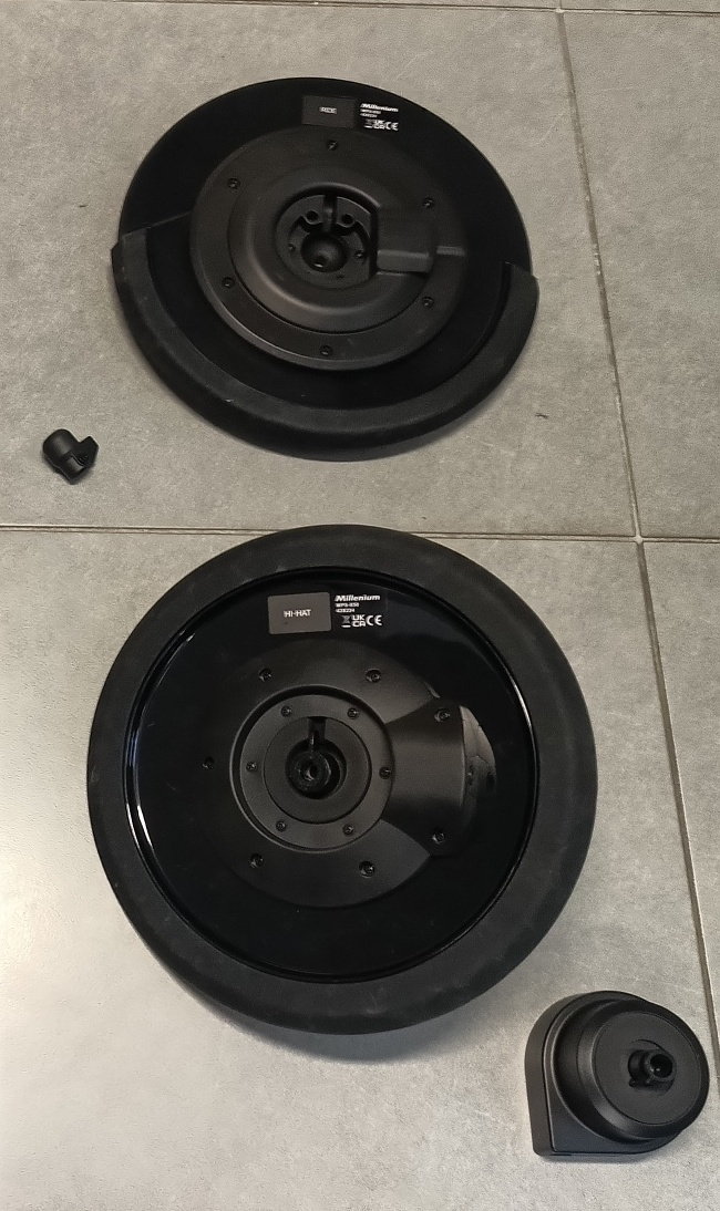činely crash, ride, hi-hat pre elektrické bicie - 3