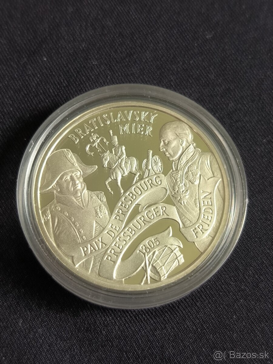 200 Sk Bratislavský mier 2005 - PROOF - Kremnica - 3