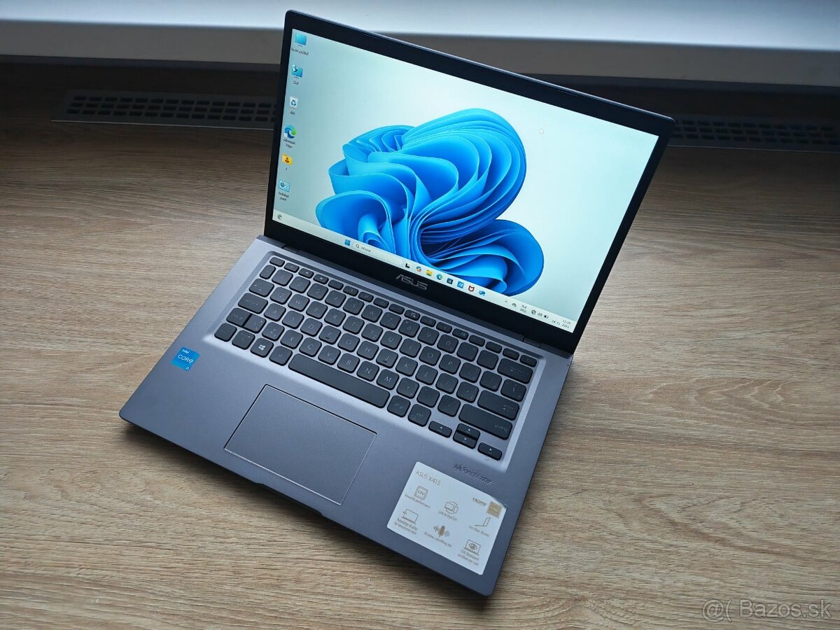 ASUS 14 X415EA Intel Core i3 1115G4 4GB/512GB;W11,zaruka - 3