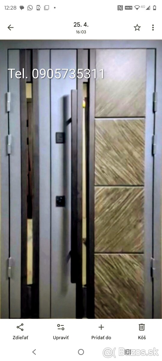 Vchodové dvere bezpečnostné - 3