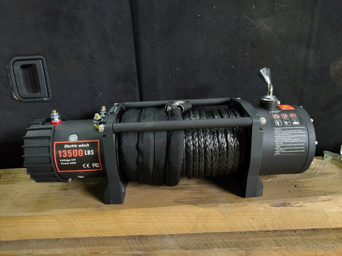 Naviják 12V 13500LBS 6,2t - 3