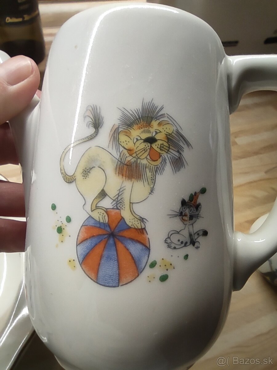 Retro detsky porcelan Czechoslovakia - 3