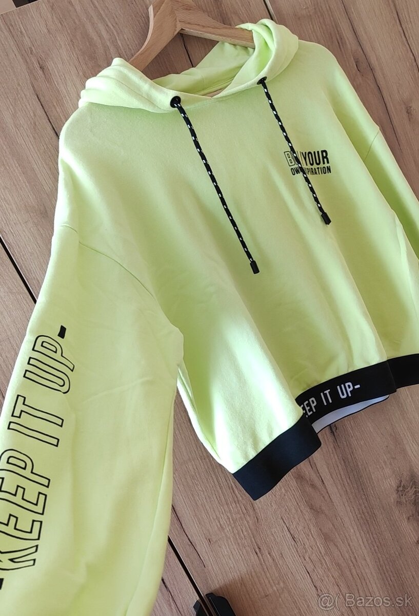 Dámska crop mikina - 3