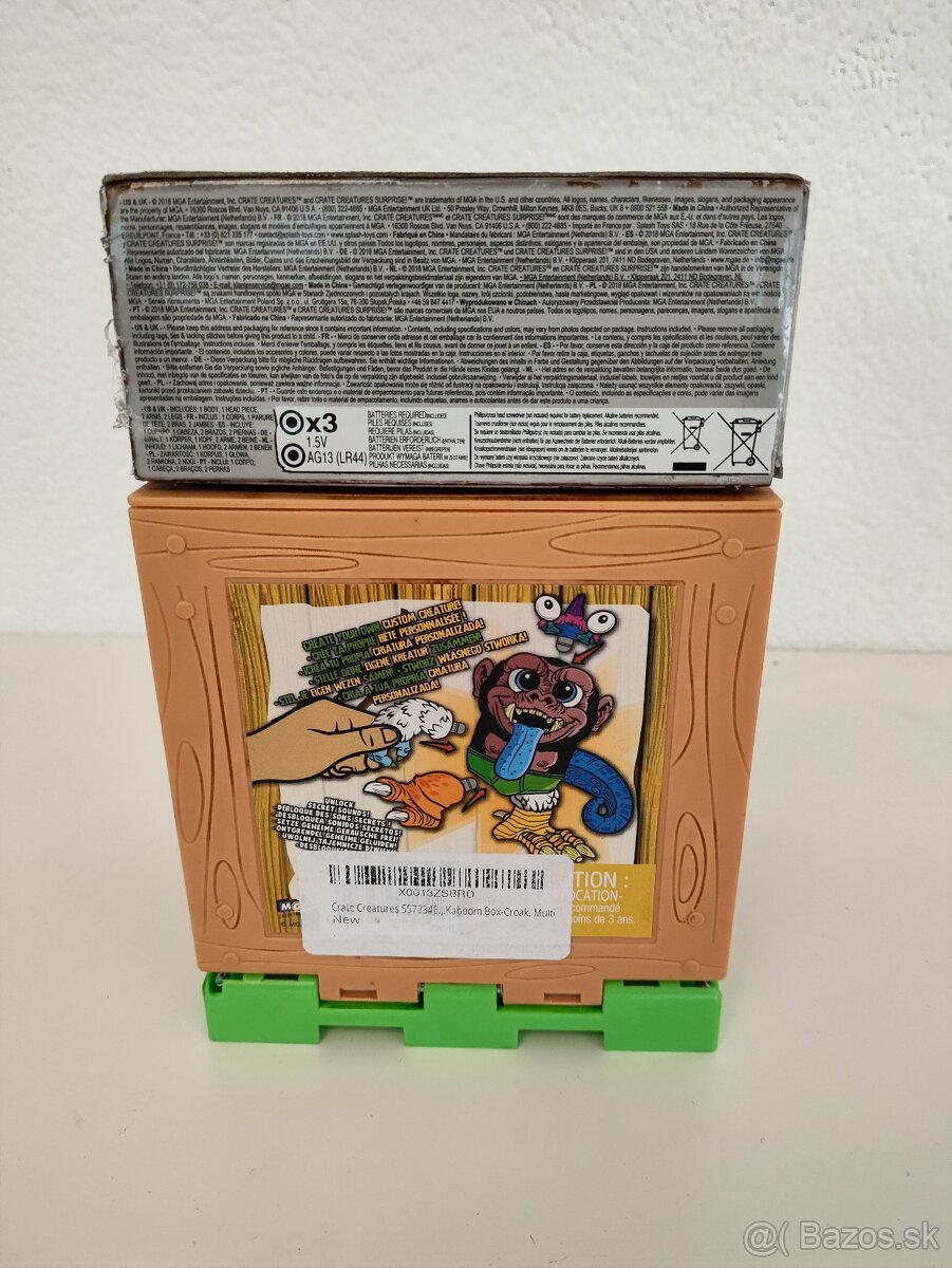 #L0296 Crate Creatures Surprise Kaboom Box Croak - 3