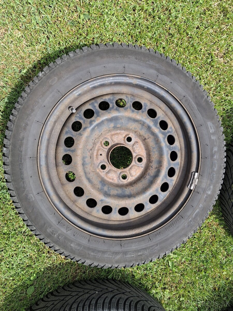 Zimné pneumatiky 205/55 R16 91H na oceľových diskoch + TPMS - 3