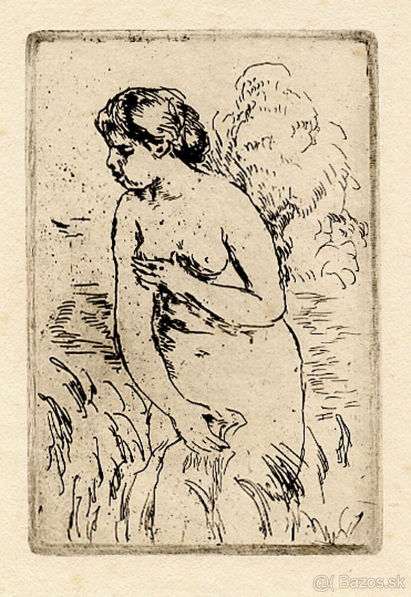 Autor: Pierre-Auguste Renoir - Baigneuse debout, à mi-jambes - 3