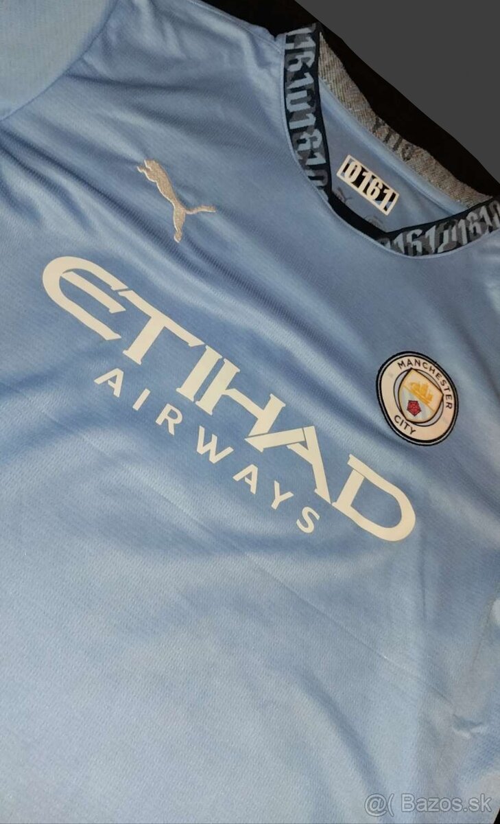 Predám Dres Manchester city 2024-25 Haaland#9 - 3