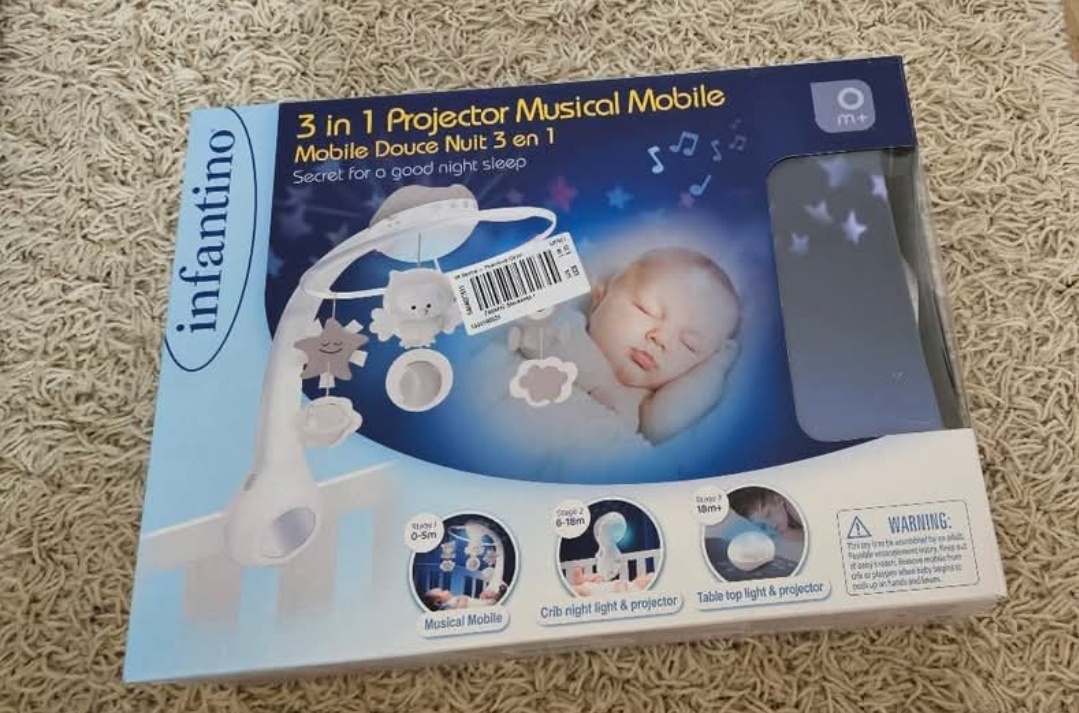 Hraci kolotoč, detský kolotoč na postieľku - 3