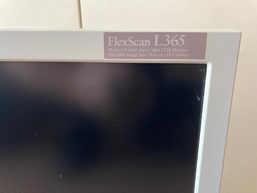 Predám monitor EIZO FLEXSCAN L365 D-SUB, DVI, ZVUK - 3