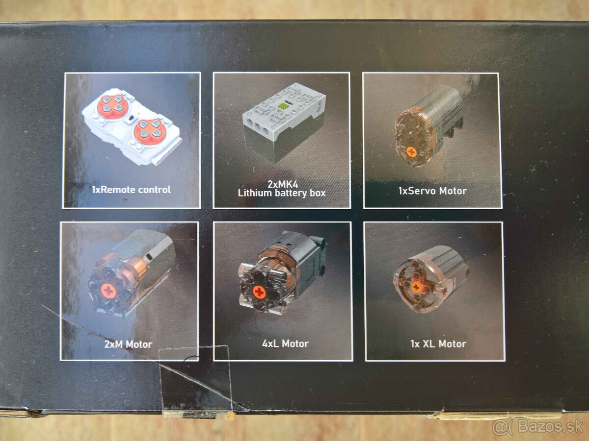 Mould King 17036 traktor bager - 3