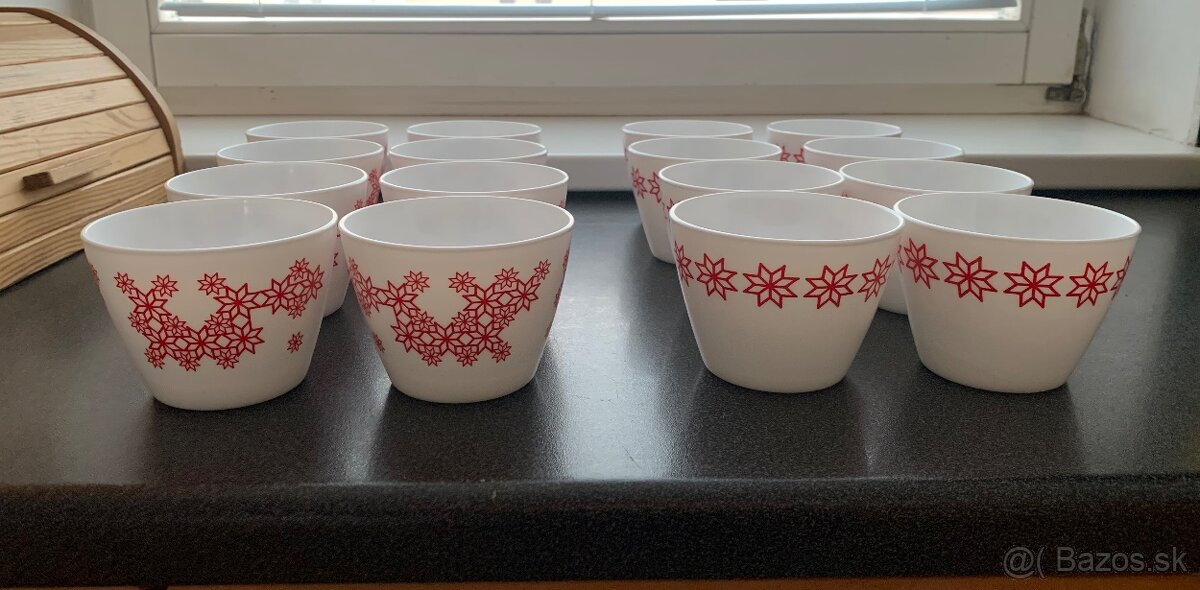 Vianočné misky IKEA VINTERFEST 8ks a 8ks - 3