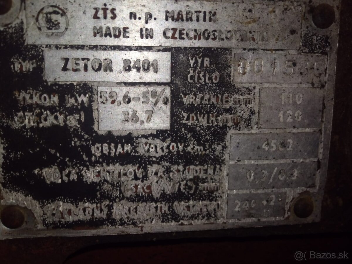 Blok motora Zetor - 3