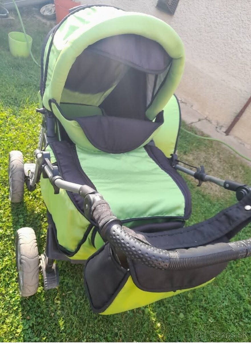 Zelený kočik 2komb. - 3