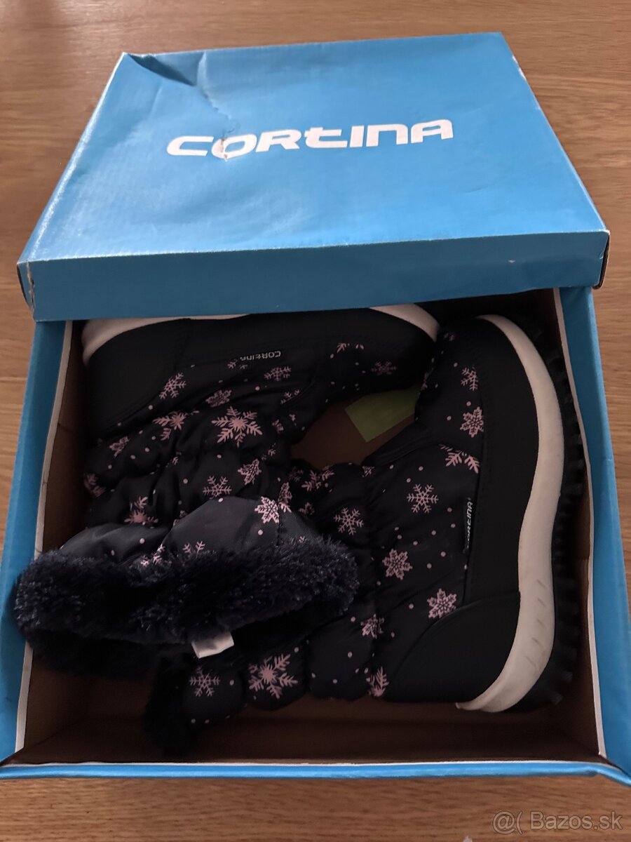 Dievčenské snehule Cortina veľkosť 28 - 3
