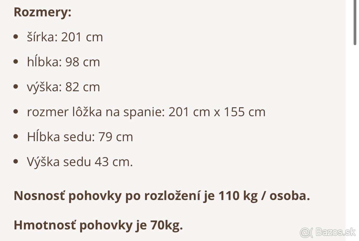 Rozkladací gauč - 3