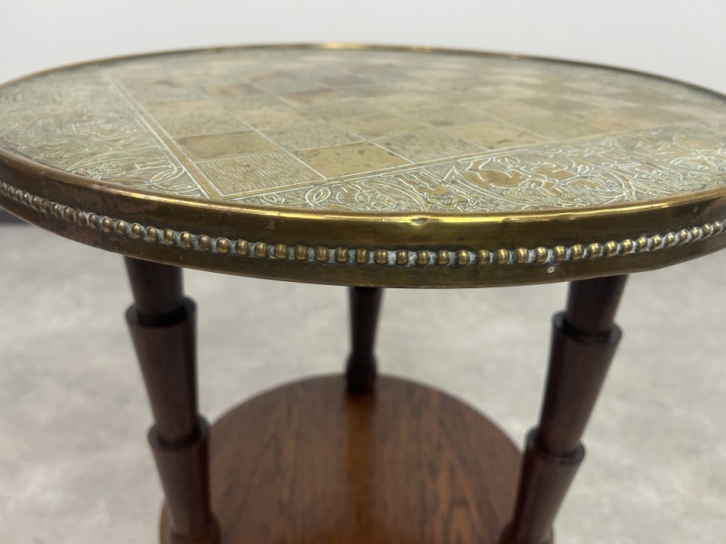 Art deco šachový stolík - 3