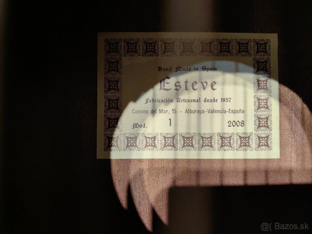 flamenco gitara Esteve Mod 1 - 3