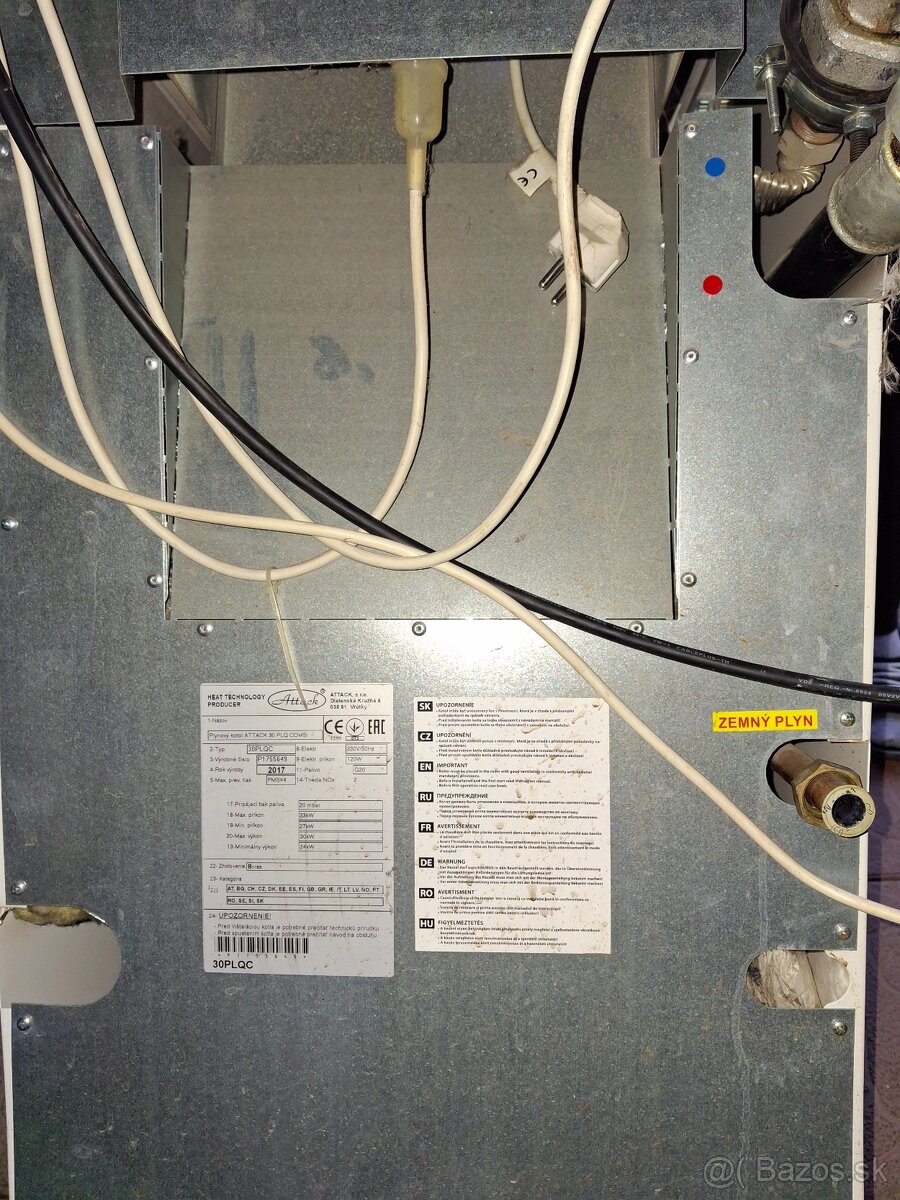 Predám kotel ATTACK 30 kW PLQC - 3