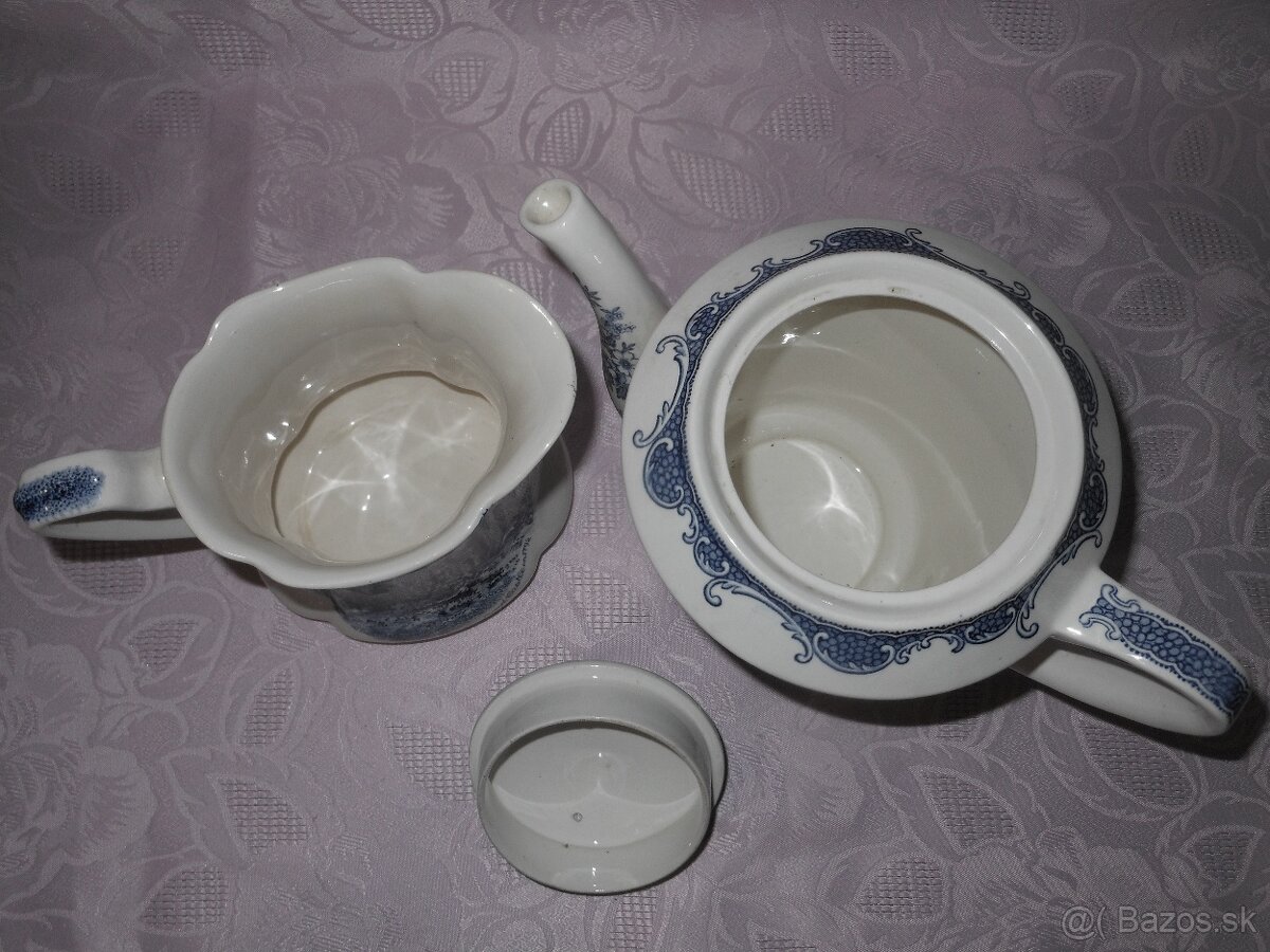 anglicky porcelan-cajnik,krcah,cukornicka.. - 3