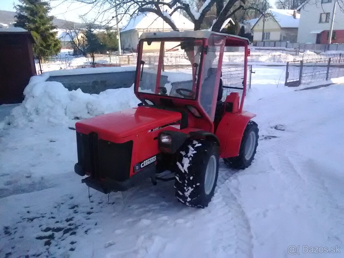 Malotraktor Antonio Carraro - otočne pracovisko - 3