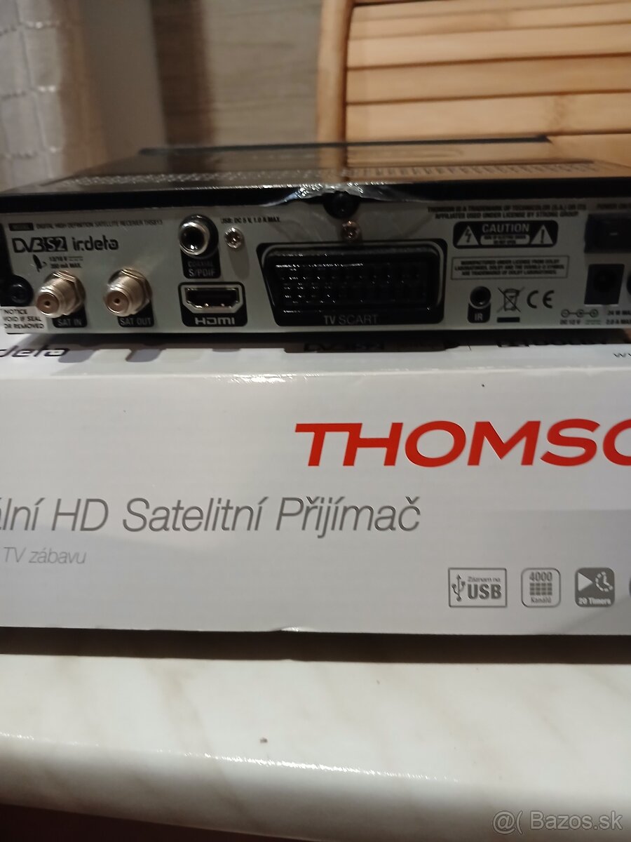 HD satelitný prijímač Thomson - 3