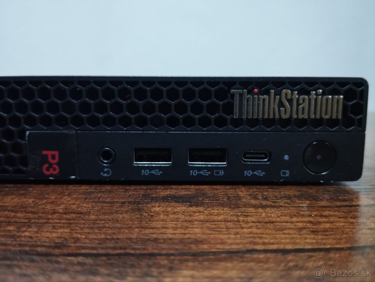 Lenovo ThinkStation P3 Tiny vPRO i5-13500T/16GB/NVMe SSD - 3