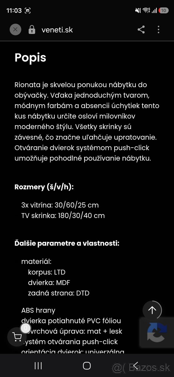 Obyvacia zostava - 3