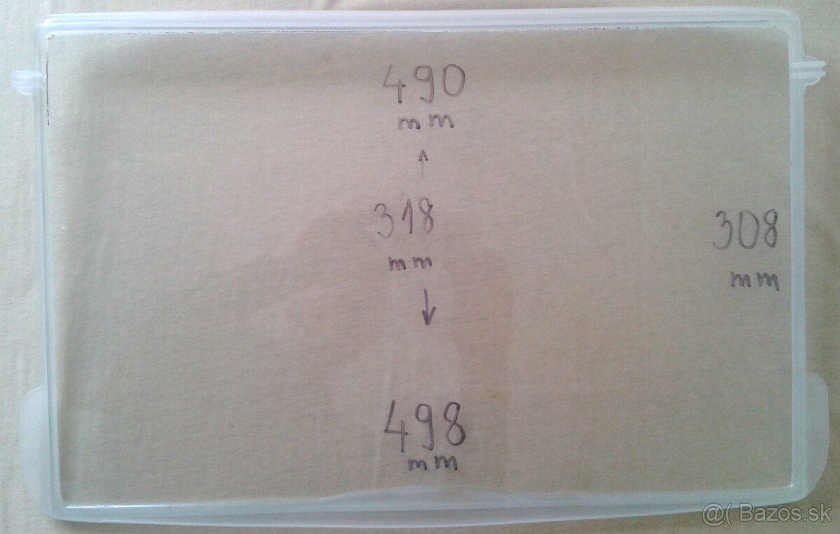 Sklenené police do chladničiek Indesit a Whirlpool - 3