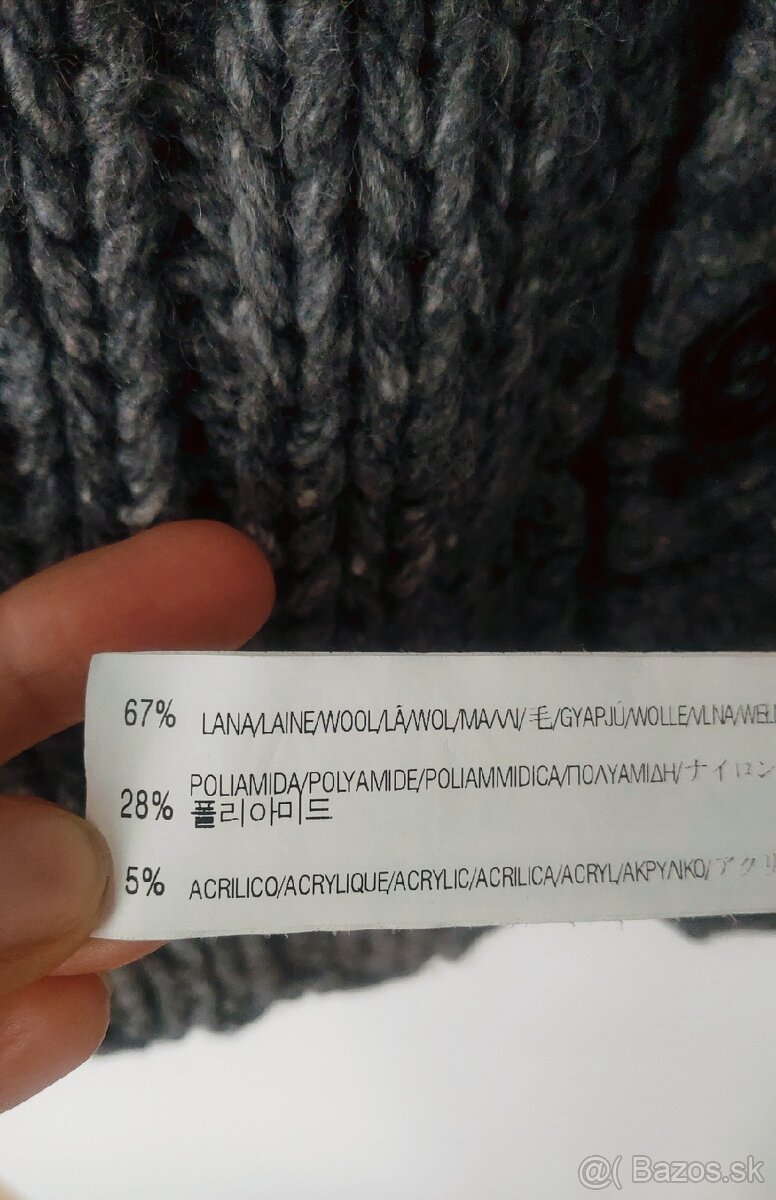 Zara Šedý pánsky sveter XL - 3