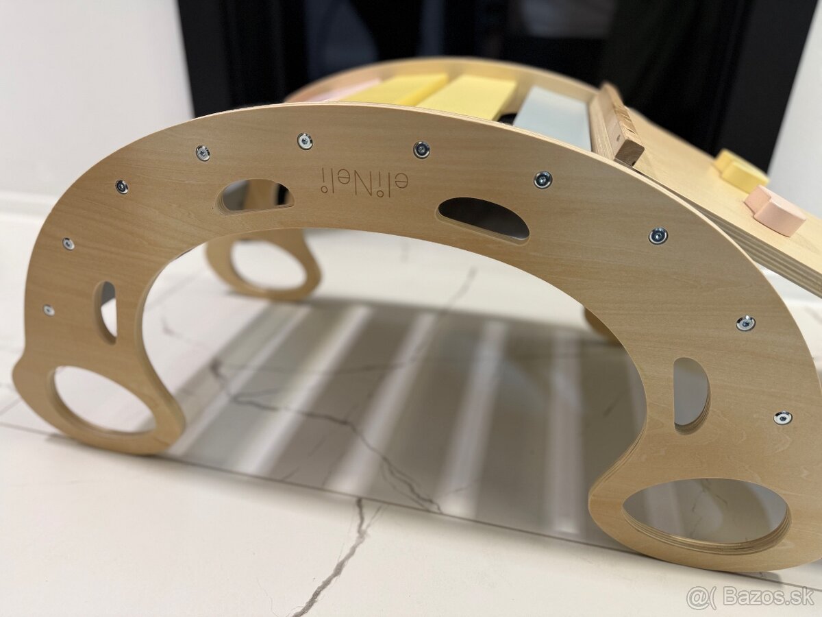 Elineli montessori hojdačka so smykackou - 3