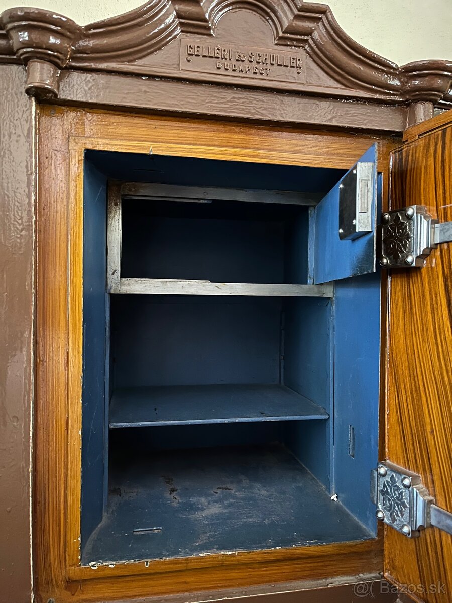 Starožitný trezor: GELLÉRI és SHULLER Budapest - 3