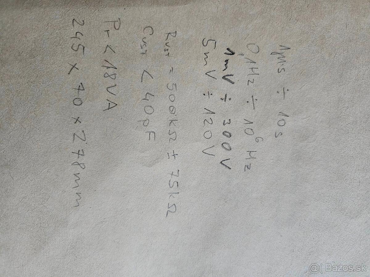 Osciloskop ZSSR, typ N313/H313 - 3