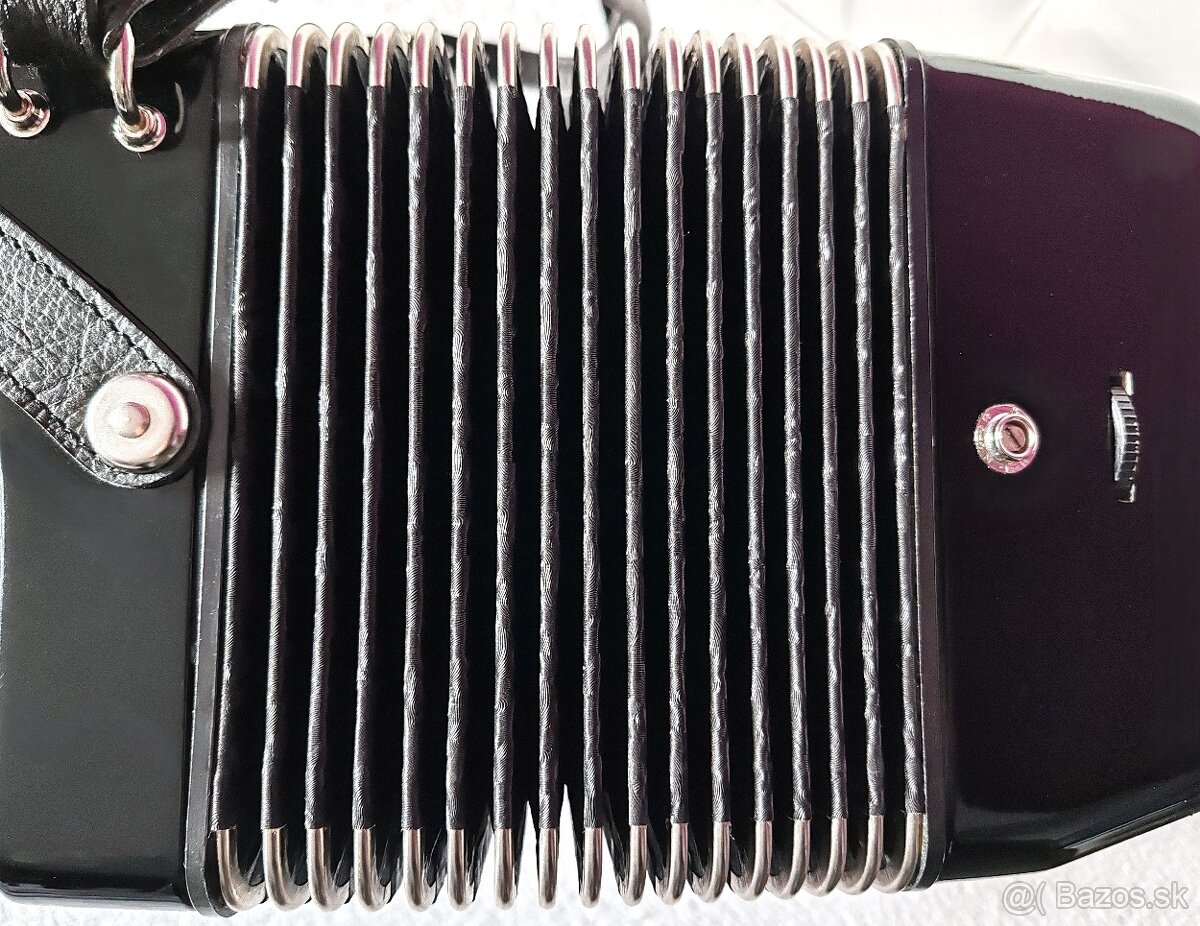 Predam akordeon Delicia Junior 60bas., TOP stav... - 3